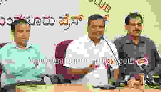 UT Khader’s meet the press at Mangalore
